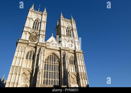 L'Abbazia di Westminster, Londra, Regno Unito Foto Stock