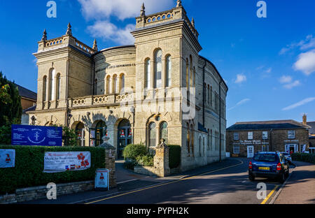 Acqua Lane Regno riforma chiesa in Bishop's Stortford, Hertfordshire, Regno Unito il 25 ottobre 2018 Foto Stock