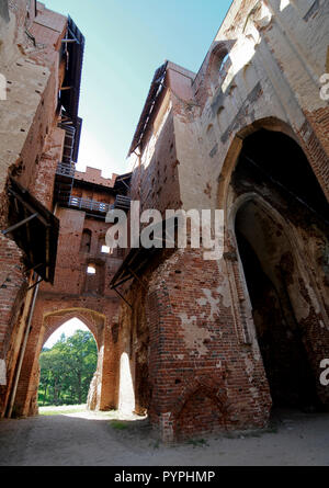 Cattedrale di Tartu, Estonia Foto Stock