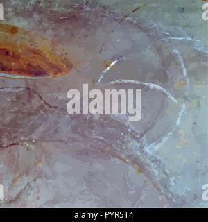 Rusty vintage background. Illustrazione Vettoriale per stampe ad alta risoluzione. Illustrazione Vettoriale