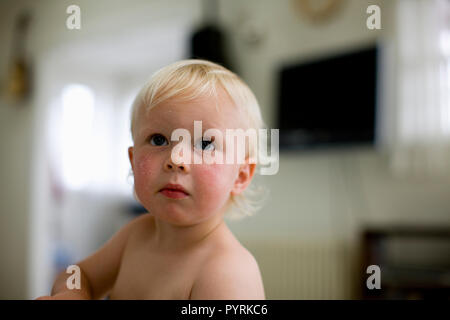 Ritratto di un bambino Foto Stock