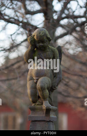 Angelo statua, Skansen, Stoccolma (Svezia) Foto Stock