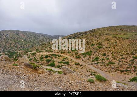 Viaggio su strada - Le strade di creta 2018 Foto Stock