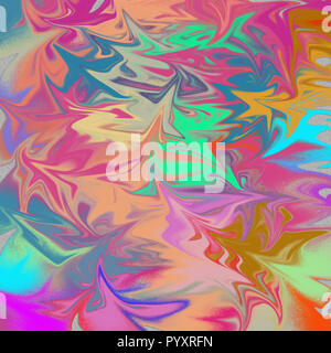 Texture in marmo. Abstract background liquido. Design liquido texture su sfondo scuro Foto Stock