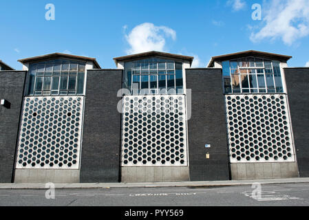 Pollame Smithfield Market Building, T P Bennett e figlio, 1961-3, Charterhouse Street, Città di Londra Inghilterra Gran Bretagna REGNO UNITO Foto Stock