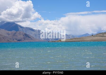 Magica Pangong Tso Foto Stock