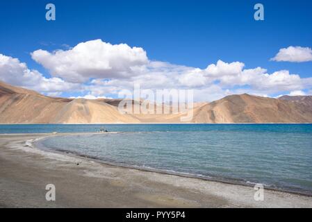 Magica Pangong Tso Foto Stock