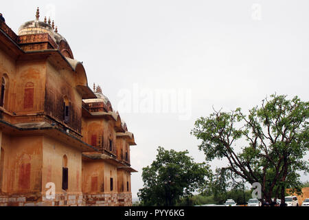 L'ingresso di Nahargarh Fort sulla collina a Jaipur. Preso in India, Agosto 2018. Foto Stock