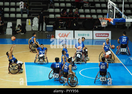 Asian Para Giochi 2018 - sedia a rotelle Basket Foto Stock