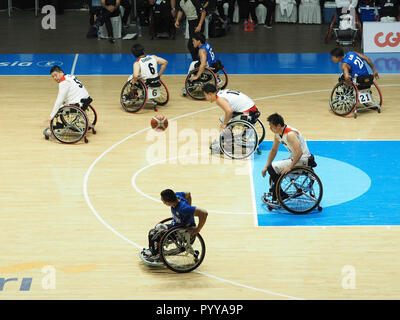 Asian Para Giochi 2018 - sedia a rotelle Basket Foto Stock