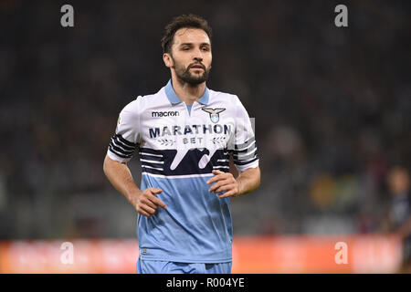 Milano Badelj del Lazio durante la Serie A nella partita tra Lazio e Inter allo Stadio Olimpico di Roma, Italia il 29 ottobre 2018.Foto di Giuseppe Maff Foto Stock