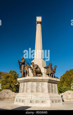 War Memorial, Port Sunlight, Wirral, Merseyside Foto Stock