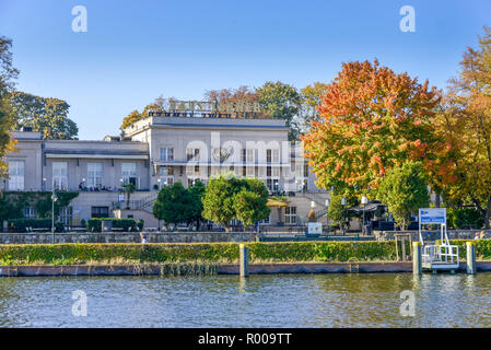 Ristorante Casa Zenner, Treptow, Berlino, Germania, Restaurant Haus Zenner, Deutschland Foto Stock