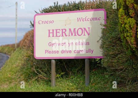 Hermon nel Carmarthenshire, Galles Foto Stock