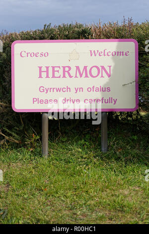 Hermon nel Carmarthenshire, Galles Foto Stock