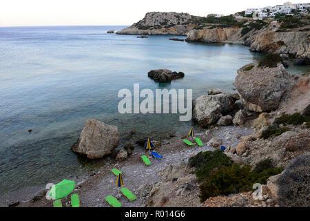 Grecia KARPATHOS località turistica Amopi Foto Stock
