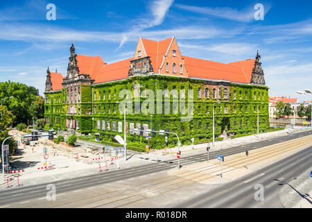 Il Museo Nazionale di Breslavia. Foto Stock