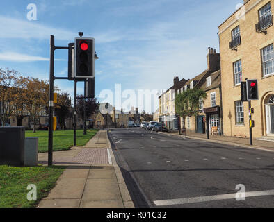 ELY, Regno Unito - circa ottobre 2018: Vista della città Foto Stock