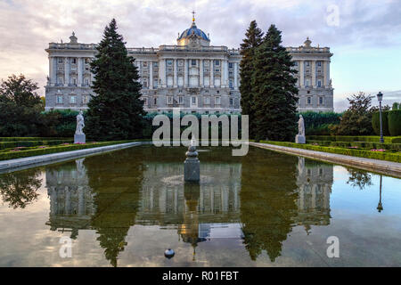 Madrid, Royal Palace, Spagna, Europa Foto Stock