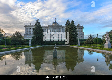 Madrid, Royal Palace, Spagna, Europa Foto Stock