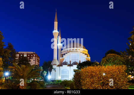 Grande Moschea, Ebu-Bekr moschea, Xhamia Bekër EBU, Shkodra, Shkodër, Qark Shkodra, Albania Foto Stock