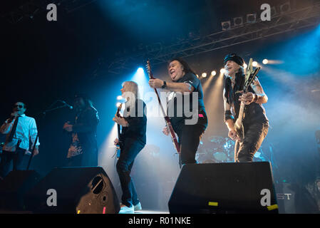 Milano, Italia - 30 Ottobre 2018: tedesco la musica rock progetto MICHAEL SCHENKER FEST esegue presso Live Music Club (MI). Brambilla Simone Live News fotografo Credito: Simone Brambilla/Alamy Live News Foto Stock