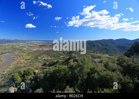 Rocher de Roquebrune sur Argens, 83, Var, Cote d'azur, PACA, Foto Stock