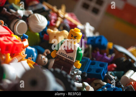 Io amo la Lego Land Foto Stock