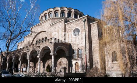 SOFIA, BULGARIA - 20 dicembre 2016: Chiesa Cattedrale San Nedelya in Sofia Bulgaria Foto Stock