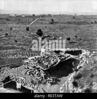 Fortino tedesco di Garoua, 1914, Camerun Foto Stock