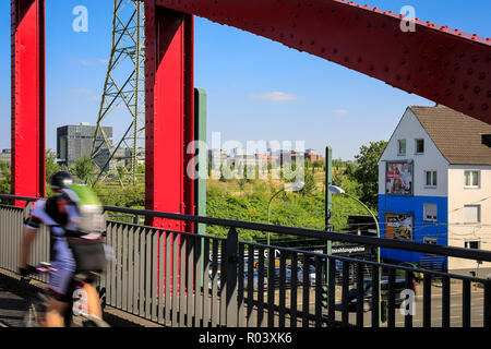 Essen, la zona della Ruhr, Germania, Krupp-Park, progetto di sviluppo urbano Krupp-Guertel Foto Stock