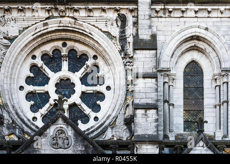 Cork, Irlanda - 12 Novembre 2017: Cattedrale di Saint Fin Barre in sughero, è situato nel centro della città di Cork, Irlanda Foto Stock