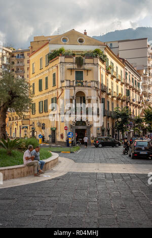 Castellammare di stabia, Italia. Città di mare Foto Stock