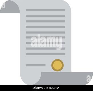 Giustizia e diritto simbolo foglio illustrazione vettoriale graphic design Illustrazione Vettoriale