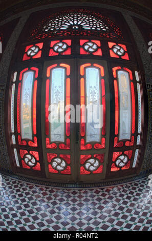 El Mokri Palace, la Medina di Fez (Fe), Marocco, Africa del nord, Foto Stock