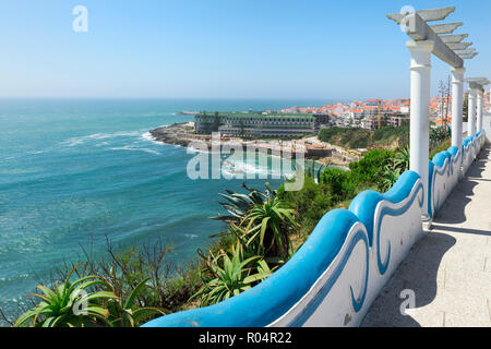 Praia do Sul beach, Ericeira, costa di Lisbona, Portogallo, Europa Foto Stock