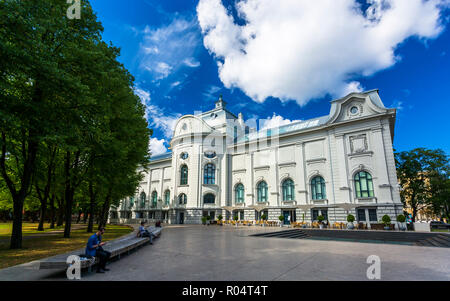 Il lettone il Museo Nazionale di Arte, Riga, Lettonia, Paesi Baltici, Europa Foto Stock