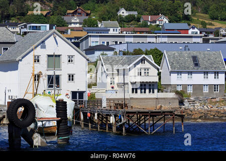 Valderoya Isola, Alesund Città, More og Romsdal County, Norvegia, Scandinavia, Europa Foto Stock