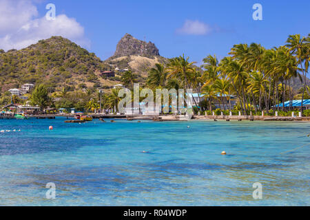 Clifton Harbour, Union Island, Grenadine, Saint Vincent e Grenadine, West Indies, dei Caraibi e America centrale Foto Stock