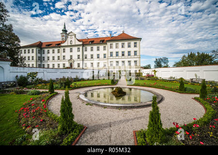 Abbey Schäftlarn, Germania, Europa. Foto Stock