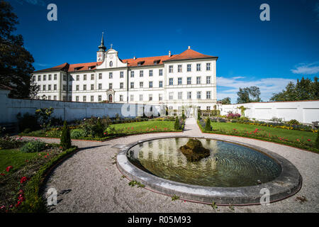 Abbey Schäftlarn, Germania, Europa. Foto Stock