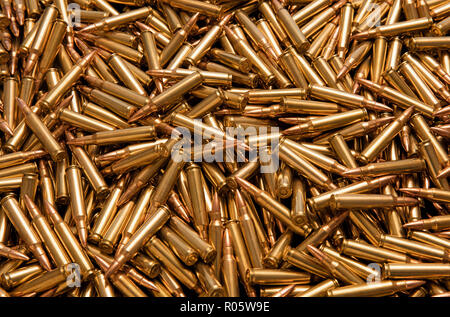 Fucile da assalto munizioni Foto Stock