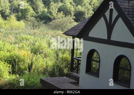 Il lago di Kathrine a Reynolda Gardens Foto Stock