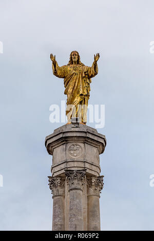 Fatima il monumento del Sacro Cuore di Gesù in Portogallo Foto Stock