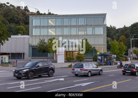 Lugano, Svizzera - 21 Settembre 2017: Swiss National Supercomputing centre a Lugano in Svizzera Foto Stock