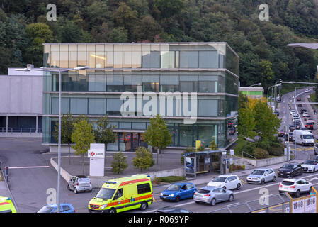 Lugano, Svizzera - 21 Settembre 2017: Swiss National Supercomputing centre a Lugano in Svizzera Foto Stock