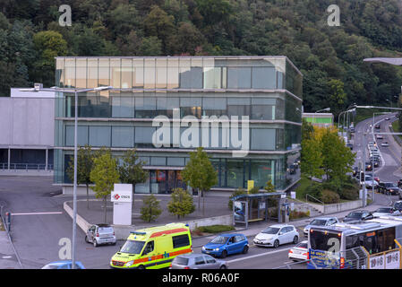 Lugano, Svizzera - 21 Settembre 2017: Swiss National Supercomputing centre a Lugano in Svizzera Foto Stock