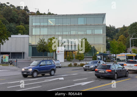 Lugano, Svizzera - 21 Settembre 2017: Swiss National Supercomputing centre a Lugano in Svizzera Foto Stock