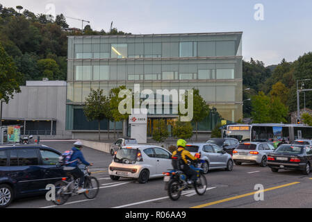 Lugano, Svizzera - 21 Settembre 2017: Swiss National Supercomputing centre a Lugano in Svizzera Foto Stock