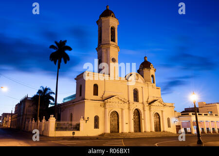 Catedral de la Purisima Concepcion (Cienfuegos Cattedrale), Cienfuegos, Sito Patrimonio Mondiale dell'UNESCO, Cuba, West Indies, dei Caraibi e America centrale Foto Stock